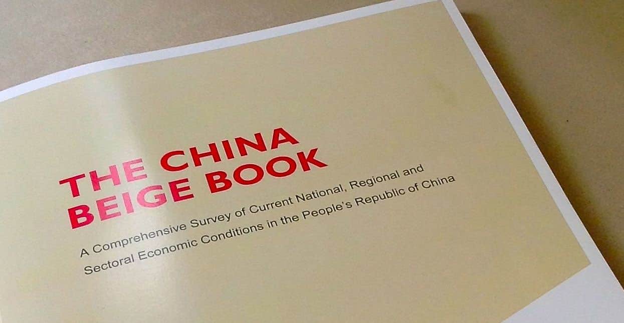 China’s First Quarter Recovery Looks Promising Beige Books